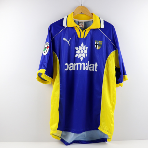 1997-98 Parma Maglia Puma Match Worn #9 Crippa XL