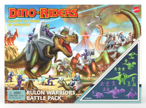 Dino-Riders: RULON WARRIORS Battle Pack by Mattel