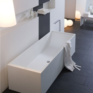 Baignoire de salle de bain rectangulaire  Arlexitalia  en Corian