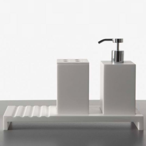 Bathroom accessories in Solid Surface Brera Group