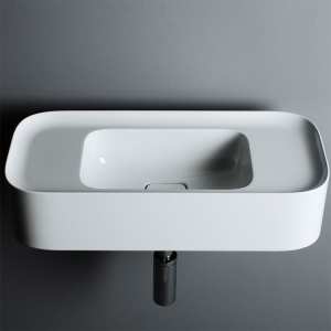 Lavabo d’appui ou suspendu Cameo 60x28 Valdama