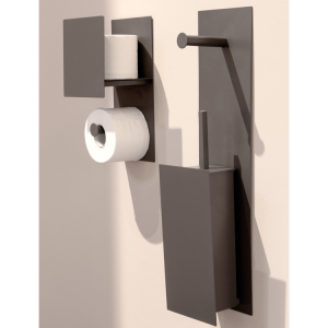 Porte-brosse wc/dérouleur papier toilette Arlexitalia Aitch
