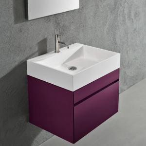 Mobile sospeso con lavabo Gesto 63 antoniolupi