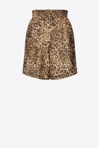 SHOPPING ON LINE PINKO SHORTS MACULATI MANDRAGOLA NEW COLLECTION WOMEN'S SPRING SUMMER 2022