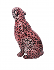 Leopardo rosa/nero
