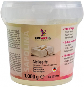 Artidee CREARTEC Sapolina ecologico Sapone liquido trasparente 1 KG