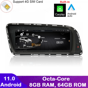 ANDROID navigatore per Audi Q5 2009-2017 MMI 3G 8.8 pollici CarPlay Android Auto GPS WI-FI Bluetooth Octa Core 8GB RAM 64GB ROM 4G LTE