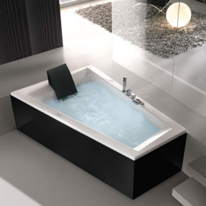 Vasca da bagno combinata 170X70 cm con telaio e cabina box doccia