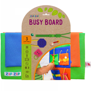 Zip-Zip Busy Board