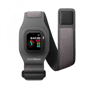 ActionSleeve 2 fascia da braccio per Apple Watch 44 - Grey