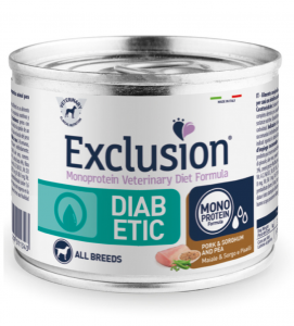 Exclusion - Veterinary Diet Canine - Diabetic - 200g x 6 lattine