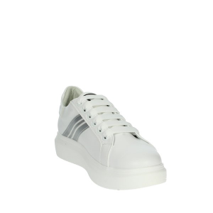 BYBYBLOS Sneaker Y232 con logo laterale  Bianco e Grigio