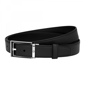 Cintura Montblanc Elegante in Pelle liscia di colore nero 