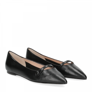 Micina ballerina A5891SF pelle nera