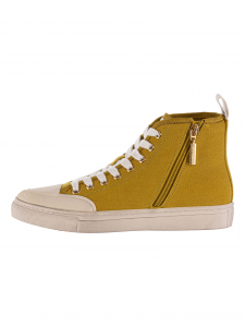 Emanuelle Vee Sneakers in Canvas Yellow