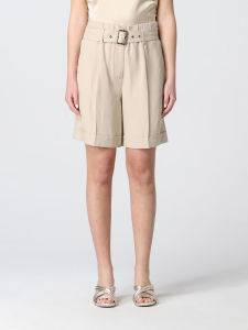 SHOPPING ON LINE WOOLRICH SHORTS IN MISTO LINO NEW COLLECTION  WOMEN'S SPRING SUMMER 2022