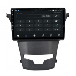 ANDROID autoradio navigatore per SsangYong Korando 2013-2018 CarPlay Android Auto GPS USB WI-FI Bluetooth 4G LTE