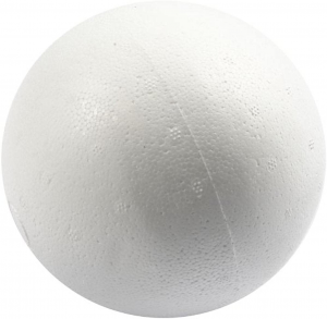 Palline polistirolo diametro 2 cm bianche palle polistirolo 20 Pezzi