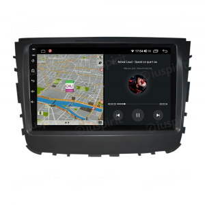ANDROID autoradio navigatore per SsangYong Rexton 2017-2021 CarPlay Android Auto GPS USB WI-FI Bluetooth 4G LTE