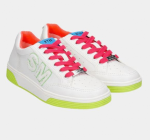 STEVE MADDEN  Sneaker Perks Neon Multi bianca
