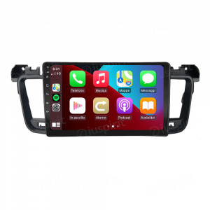 ANDROID autoradio navigatore per Peugeot 508 2011-2017 CarPlay Android Auto GPS USB WI-FI Bluetooth 4G LTE