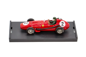 Ferrari 246 F1 GP Great Britain 1958 2nd Mike Hawthorn #2 With Driver World Champion - 1/43 Brumm