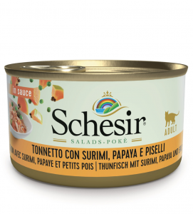 Schesir Cat - Salads Pokè - 85g x 24 lattine