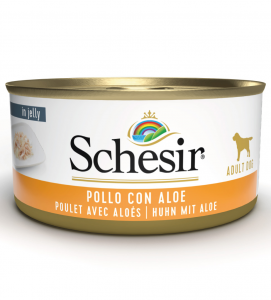 Schesir Dog - Gelatina - Adult - 150g x 18 lattine