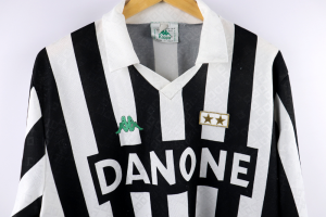 1992-94 Juventus Maglia Kappa Danone Home L