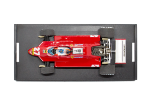 Ferrari 126C2 Turbo Gp Brasile 1982 Gilles Villeneuve #27 + Driver - 1/43 Brumm
