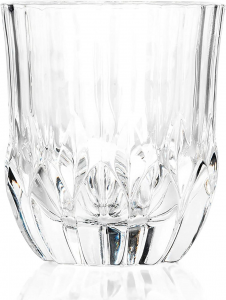 Set di 6 bicchieri Dof in vetro cristallino Adagio cl 35