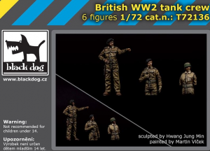 British WWII tank crew