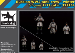 Russian WWII tank crew winter