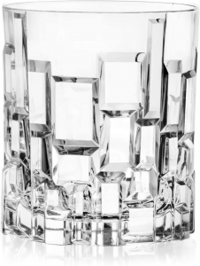 Set di 6 bicchieri DOF in vetro cristallino, Etna cl 33