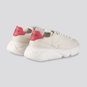 Sneaker Elettra White Red Womsh