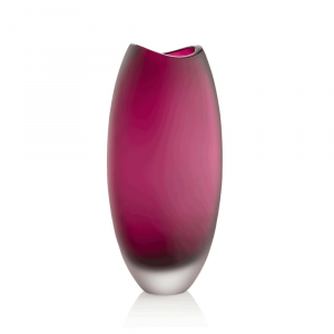Swing Ruby Red Tall Vase