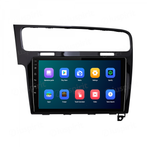 ANDROID autoradio navigatore per VW Golf 7 CarPlay Android Auto GPS USB WI-FI Bluetooth 4G LTE nero lucido