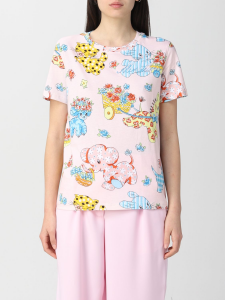 T-shirt rosa moschino couture