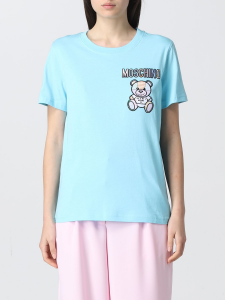 T-shirt celeste moschino couture