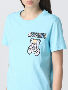 T-shirt celeste moschino couture