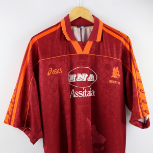 1995-96 Roma Maglia Asics Ina XL 