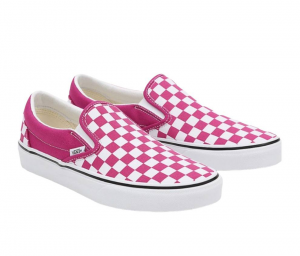 Vans Classic Slip-on Checkerboard Pink