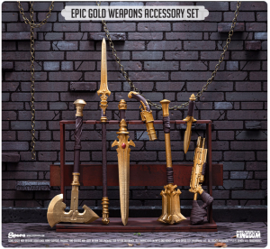 Animal Warriors of the Kingdom: EPIC GOLD WEAPONS SET 3 by Spero Studios