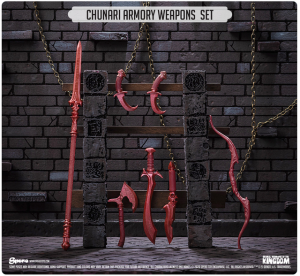 Animal Warriors of the Kingdom: CHUNARI ARMORY WEAPONS SET 4 by Spero Studios