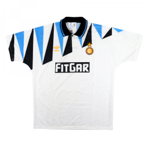 1991-92 Inter Shirt Umbro Fitgar XL (Top)
