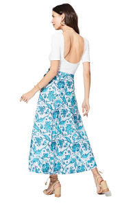 Women's floral skirt
