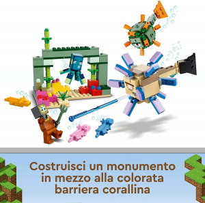 Lego Minecraft 21180  - La Battaglia del Guardiano