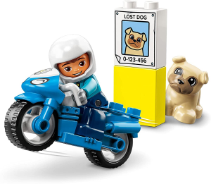 Lego Duplo 10967 - Motocicletta della Polizia