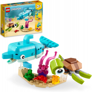 Lego Creator 3in1 31128 - Delfino e Tartaruga