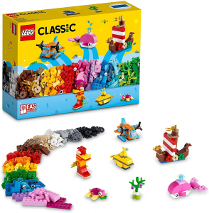 Lego Classic 11018 - Divertimento Creativo sull'Oceano